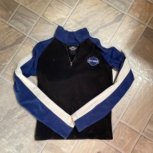 Women’s Harley Davison long sleeve heavy tshirt material